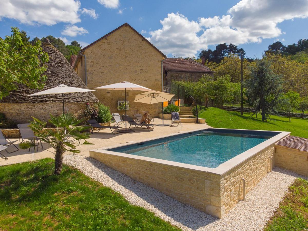 Le Four A Pain, Gite Avec Piscine Et Spa Proche Sarlat Marquay Exterior photo